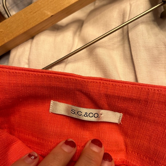 🍁🍁 Beautiful coral skirt with shorts underneath ( skort) size 8 - Picture 6 of 9